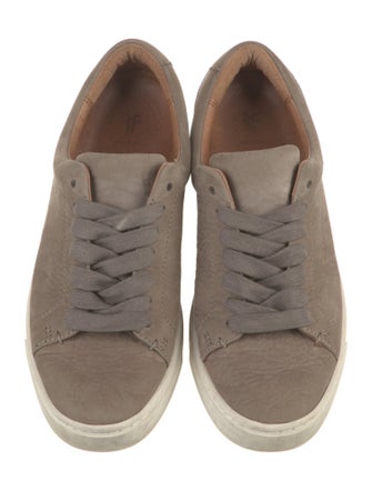 Frye Nubuck Leather Trim Embellishment Sneakers