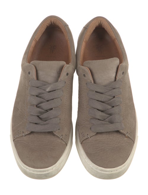 Frye Nubuck Leather Trim Embellishment Sneakers