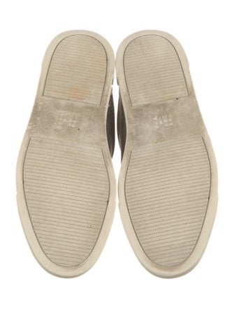 Frye Nubuck Leather Trim Embellishment Sneakers