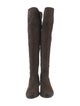 Frye Suede Distressed Accents Riding Boots