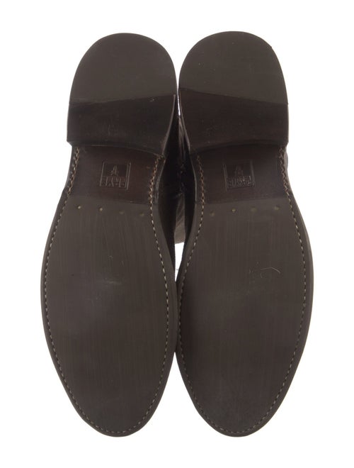 Frye Suede Distressed Accents Riding Boots