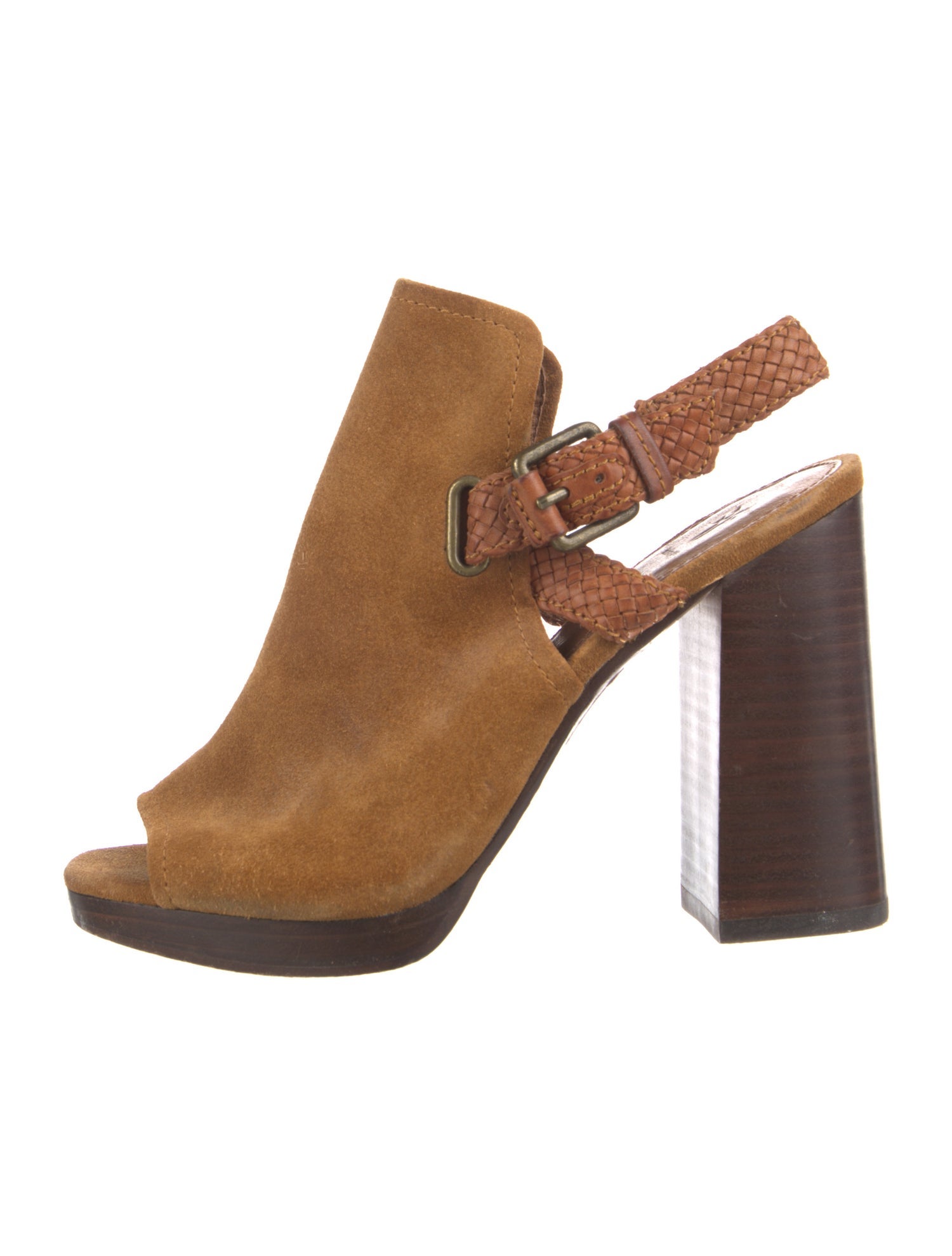 Frye Suede Slingback Sandals