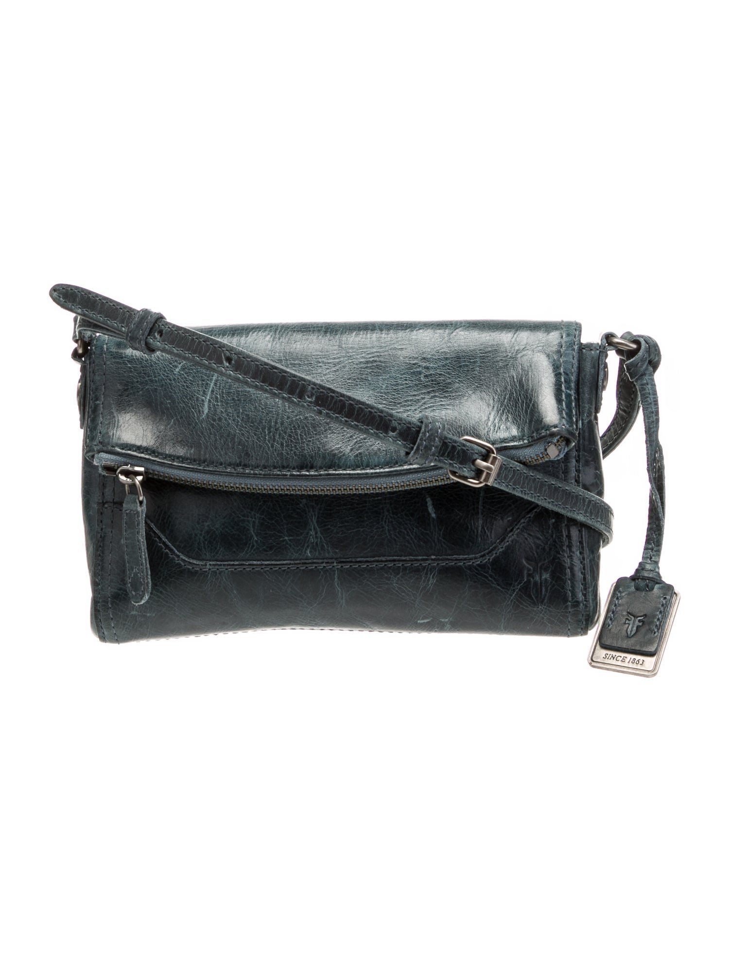 Frye Leather Messenger Bag