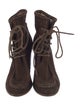 Frye Suede Lace-Up Boots