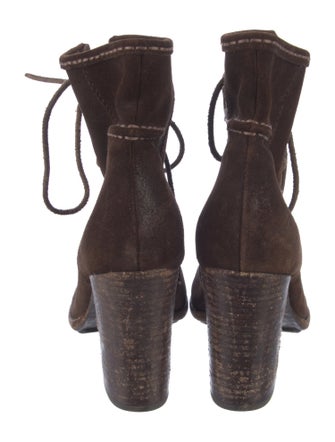 Frye Suede Lace-Up Boots