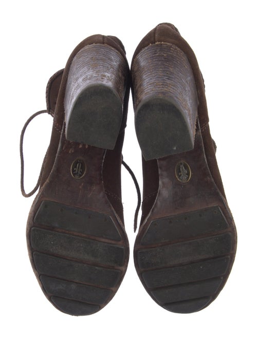 Frye Suede Lace-Up Boots