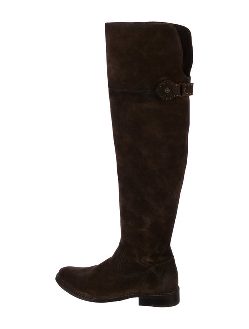 Frye Suede Riding Boots