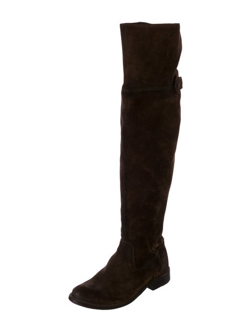 Frye Suede Riding Boots