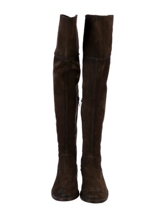 Frye Suede Riding Boots