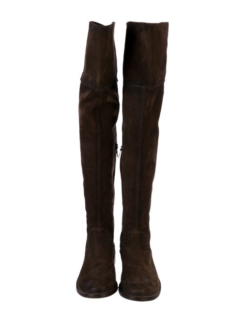 Frye Suede Riding Boots