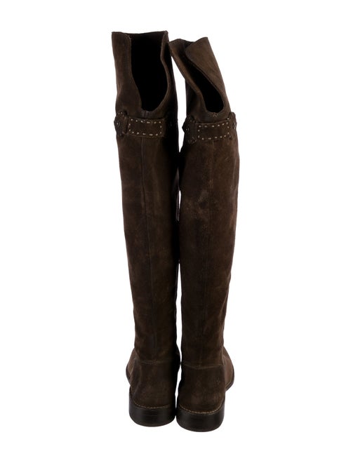 Frye Suede Riding Boots