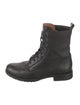Frye Leather Combat Boots
