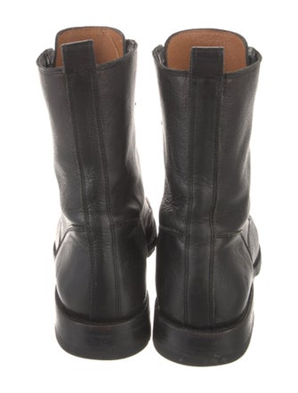 Frye Leather Combat Boots