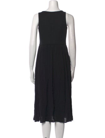 Frye Scoop Neck Midi Length Dress