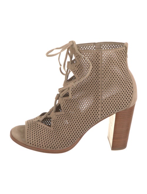 Frye Suede Lace-Up Boots