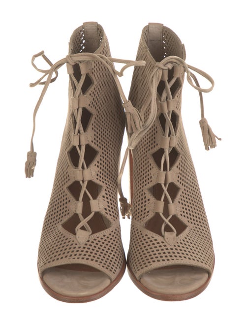 Frye Suede Lace-Up Boots