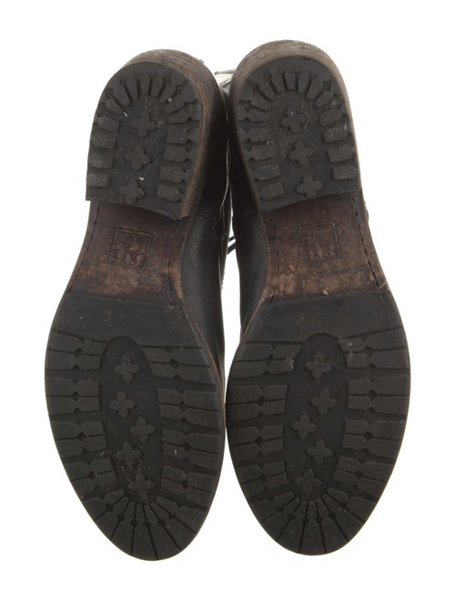 Frye Leather Combat Boots