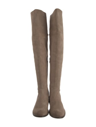 Frye Suede Riding Boots