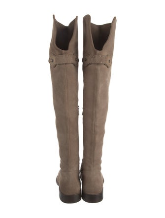 Frye Suede Riding Boots