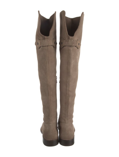 Frye Suede Riding Boots