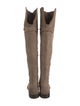 Frye Suede Riding Boots