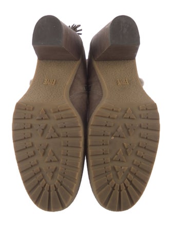 Frye Suede Tassel Accents Boots