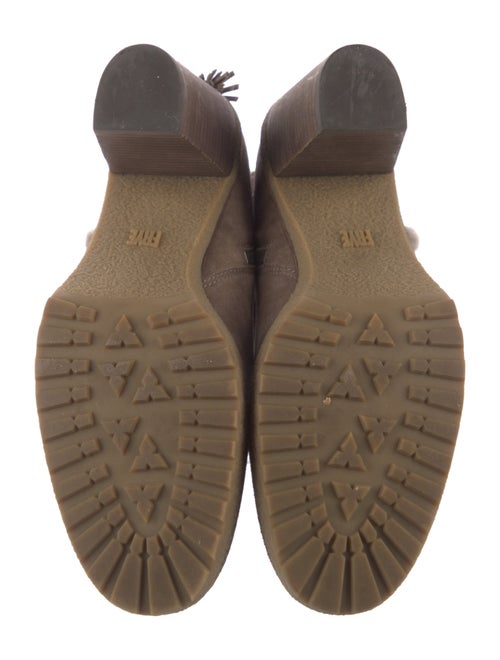 Frye Suede Tassel Accents Boots