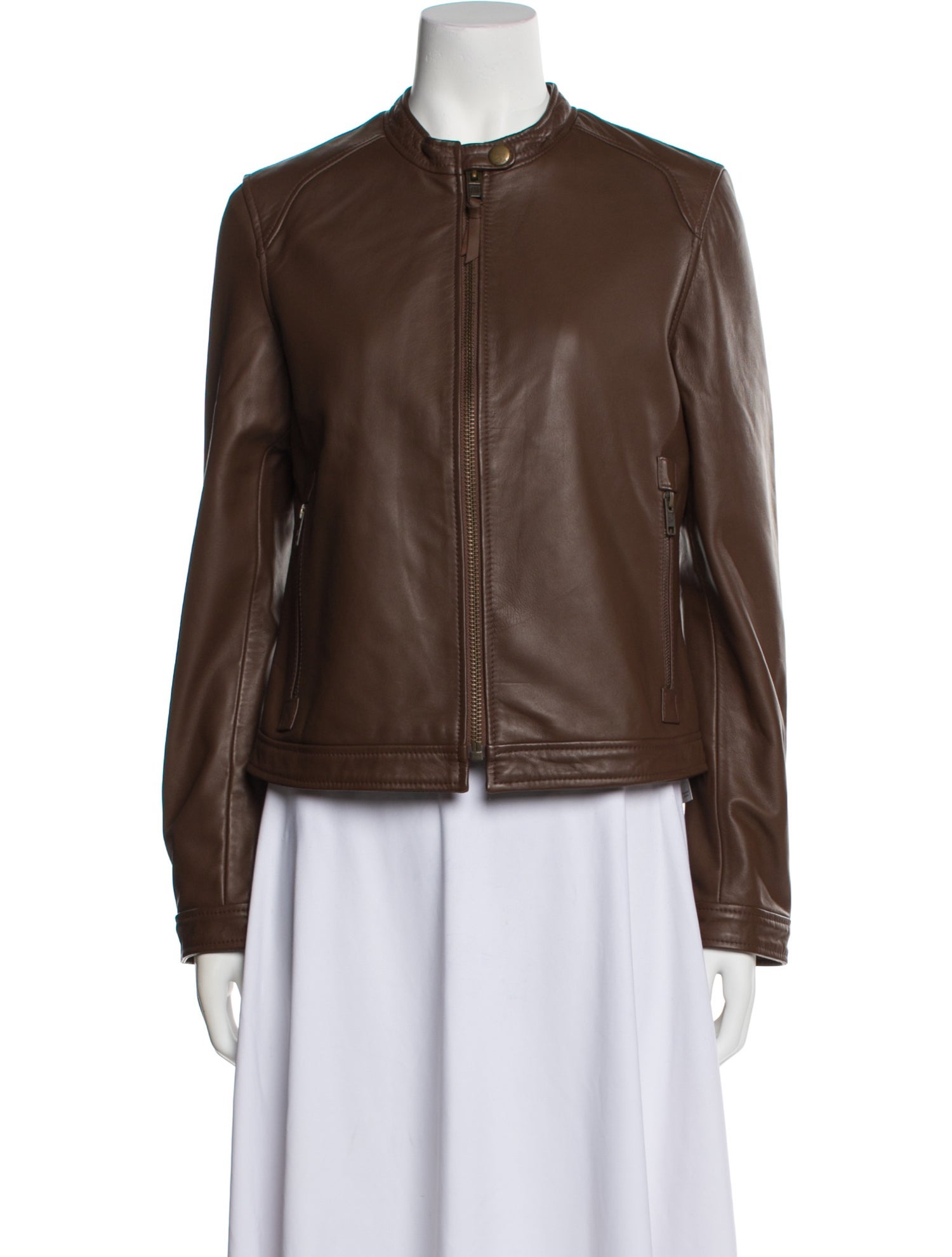 Frye Leather Biker Jacket