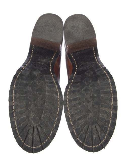 Frye Leather Combat Boots