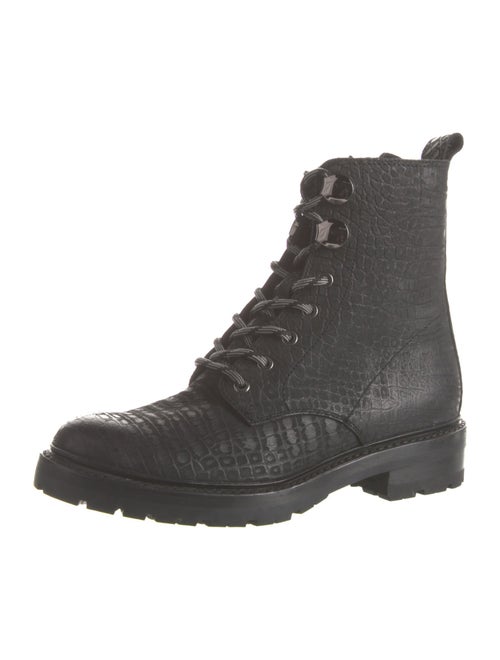 Frye Leather Combat Boots