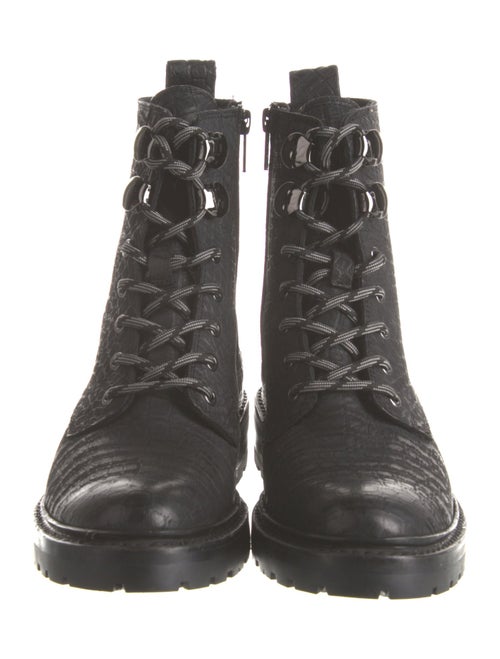 Frye Leather Combat Boots