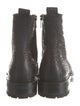 Frye Leather Combat Boots