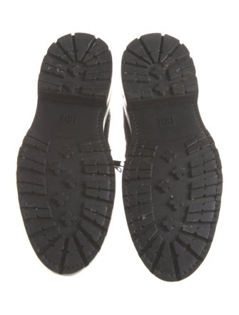 Frye Leather Combat Boots