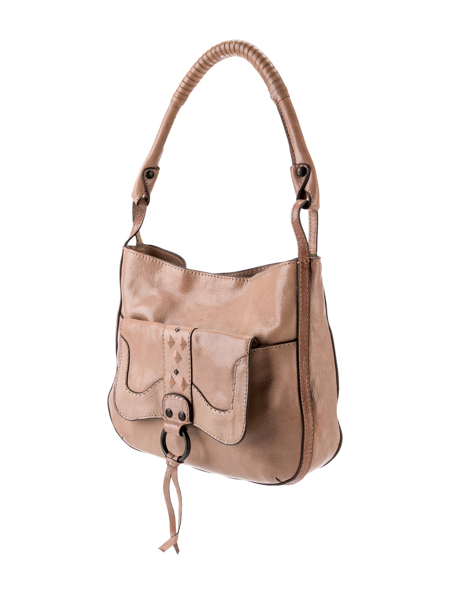 Frye Leather Top Handle Bag