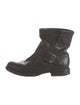 Frye Leather Moto Boots