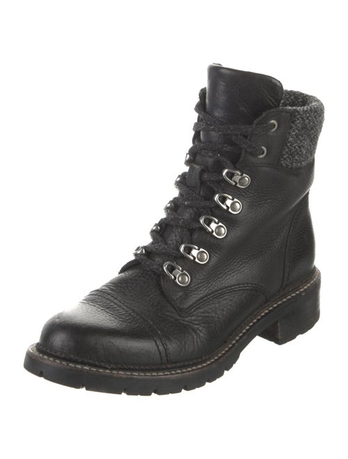 Frye Leather Combat Boots