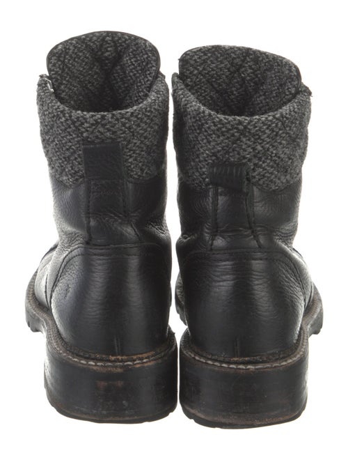 Frye Leather Combat Boots