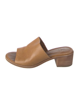 Frye Leather Slides