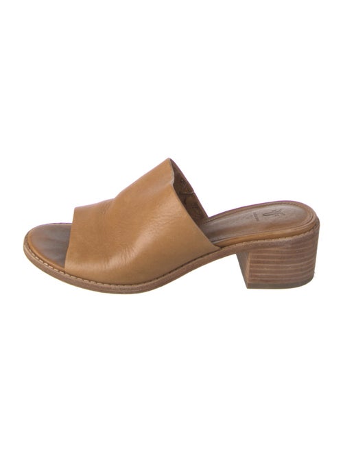 Frye Leather Slides