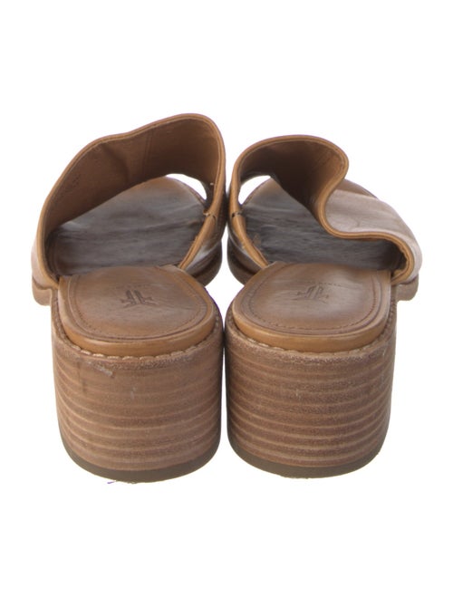 Frye Leather Slides