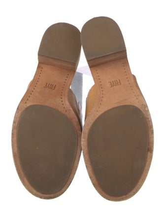 Frye Leather Slides