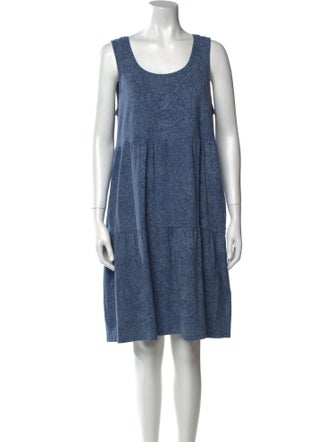 Frye Scoop Neck Knee-Length Dress