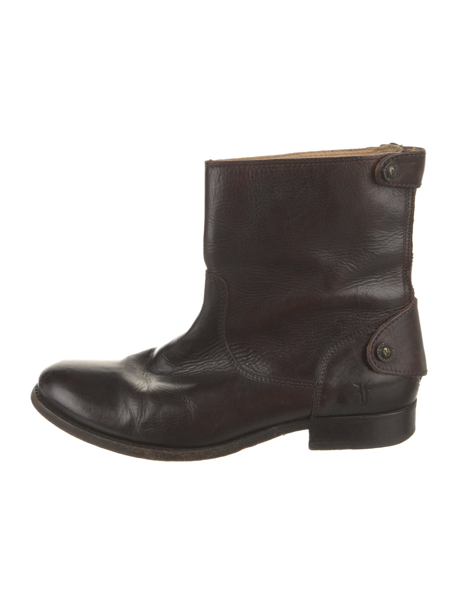 Frye Leather Moto Boots