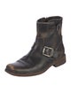 Frye Leather Moto Boots