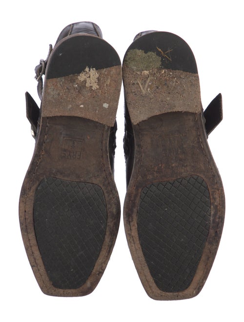Frye Leather Moto Boots