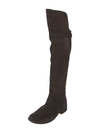 Frye Suede Riding Boots