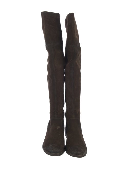 Frye Suede Riding Boots