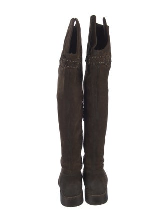 Frye Suede Riding Boots