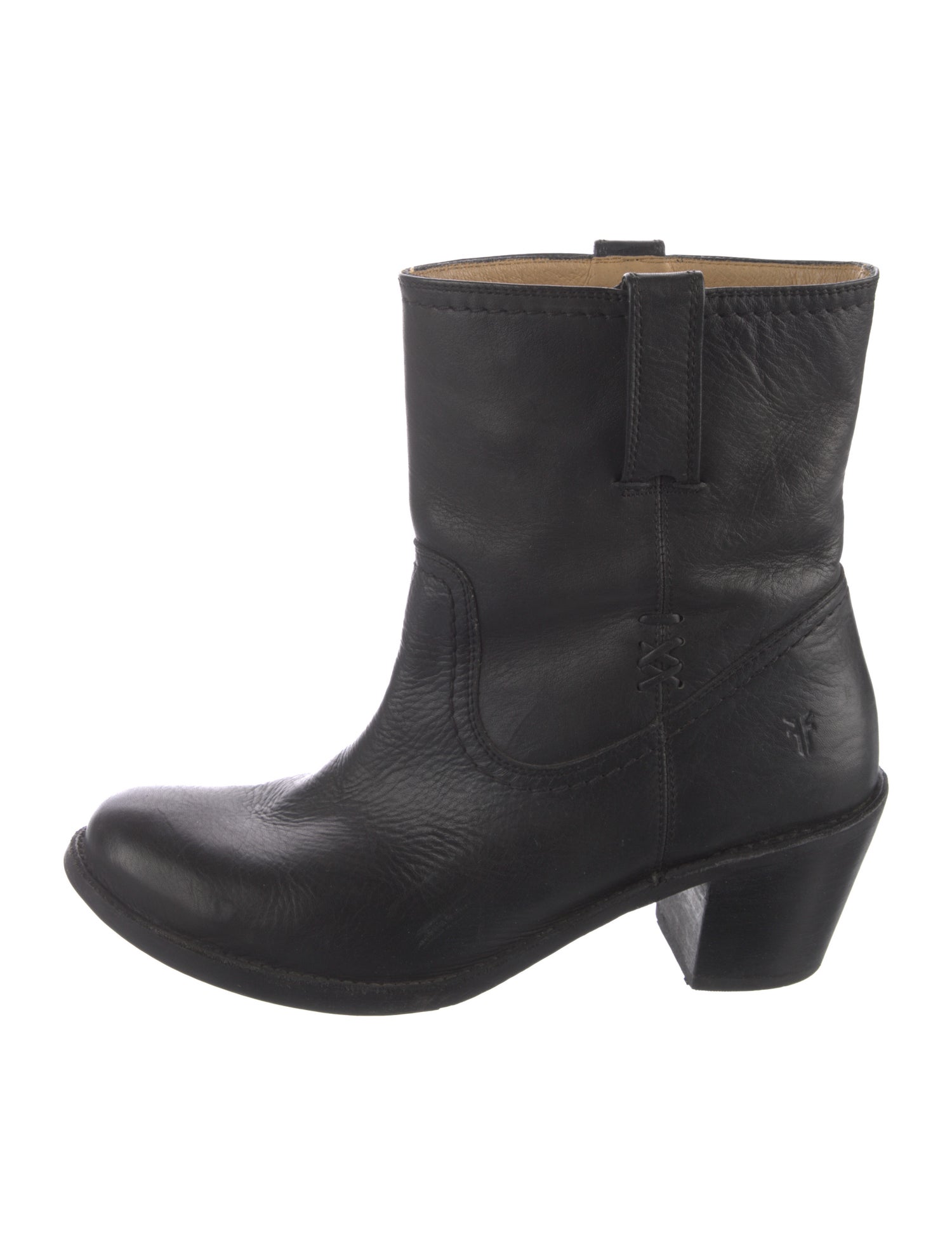 Frye Leather Moto Boots