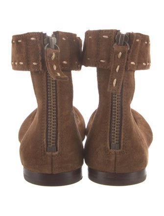 Frye Suede Ballet Flats